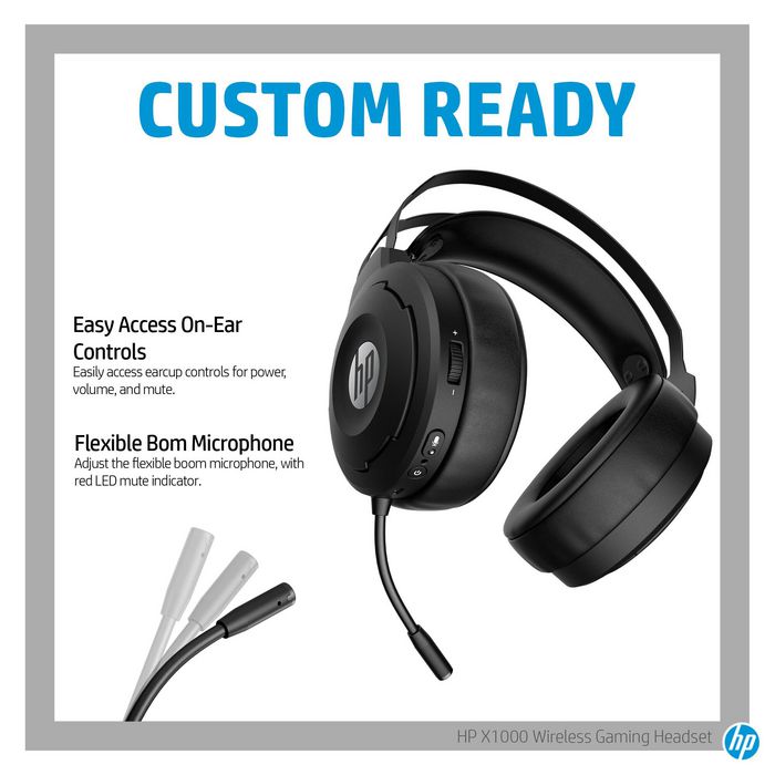 HP X1000 Wireless Gaming Headset Negro
