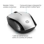 HP Ratón inalámbrico 200 Negro y Oro