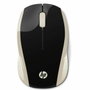 HP Ratón inalámbrico 200 Negro y Oro