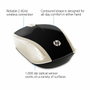 HP Ratón inalámbrico 200 Negro y Oro