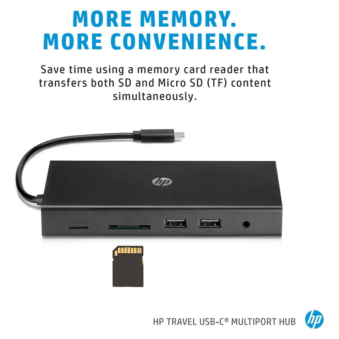 HP Travel USB-C Multi Port Hub