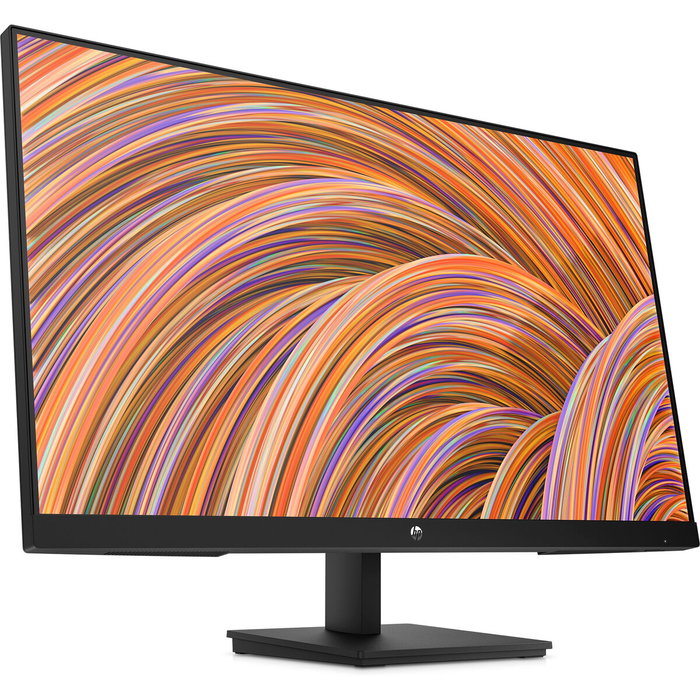 HP V27i G5 Monitor de 27 Pulgadas IPS Full HD 1920x1080, 75Hz, AMD FreeSync, Panel Micro-Edge, 5ms, Modo Luz Azul Baja, HDMI/DisplayPort/VGA, para PC y Oficina (Negro)