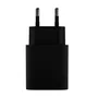 Leotec LECSPH20W2K Cargador de Pared Dual USB-C PD 3.0 20W + USB-A Carga Rápida para Smartphone/Tableta, Compacto para Viaje