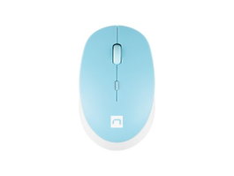 Natec Harrier 2 Ratón Óptico Inalámbrico Bluetooth 5.1 1600 DPI - Azul y Blanco