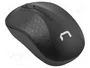 Natec Toucan Ratón Óptico Inalámbrico 1600 DPI Negro