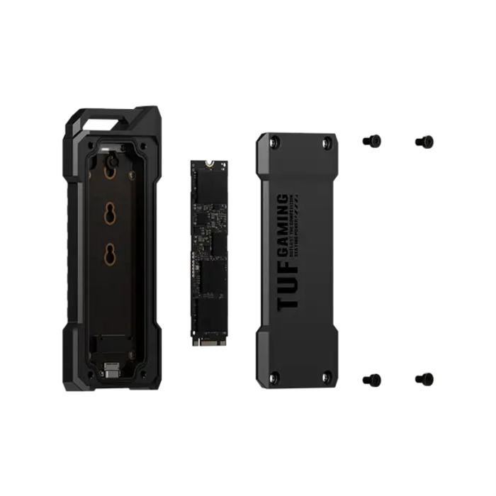 ASUS ESD-T1A/BLK/G/AS Caja Externa para Unidad de Estado Sólido SSD M.2 Negro 10 Gbit/s