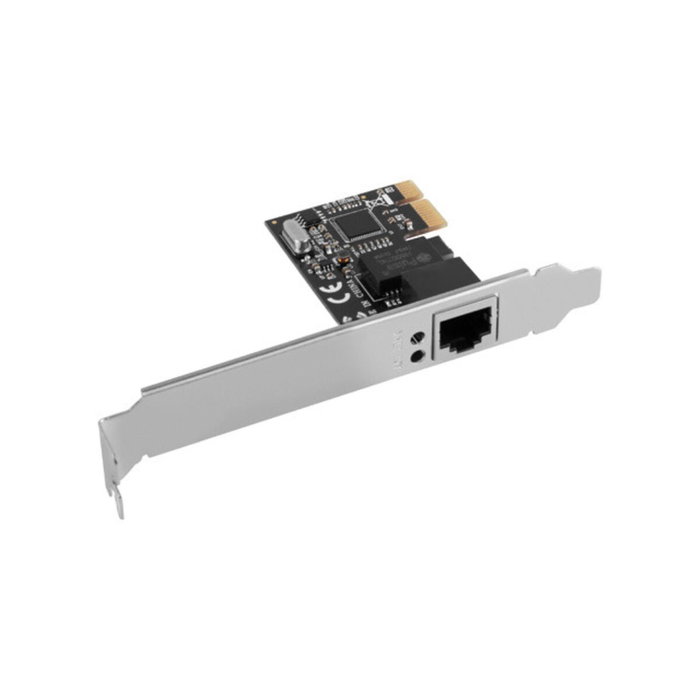 Lanberg PCE-1GB-201 Tarjeta de Red Gigabit Ethernet PCI Express 1x RJ-45 Lanberg PCE-1GB-201 Tarjeta de Red Gigabit Ethernet PCI Express 1x RJ-45