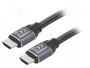 Gembird Cable HDMI 2.0 Premium Series 5m Gris