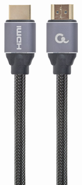 GEMBIRD CCBP-HDMI-5M Cable HDMI Tipo A Macho a Macho, 5 Metros, Versión 2.0, Color Gris