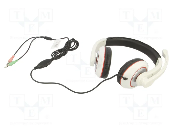 Gembird MHS-001-GW Auriculares con Micrófono Blanco Gembird MHS-001-GW Auriculares con Micrófono Blanco