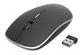 Gembird MUSW-4B-01 Ratón Inalámbrico Láser Negro Oficina 4 Botones 1600 DPI