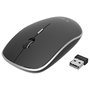 Gembird MUSW-4B-01 Ratón de Oficina Ambidextro Inalámbrico Negro