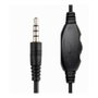 Gembird MHS-03-BKRD Auriculares de Diadema para Juego Negro y Rojo