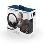 Gembird MHS-03-BKRD Auriculares Gaming con Micrófono Diadema, Alámbrico, Jack 3.5mm, Circumaural, 20-20000 Hz, Negro y Rojo, Control de Volumen en Línea, Cable 1.8m
