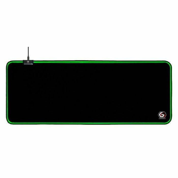 Gembird MP-GAMELED-L Alfombrilla Gaming con LED RGB Negro