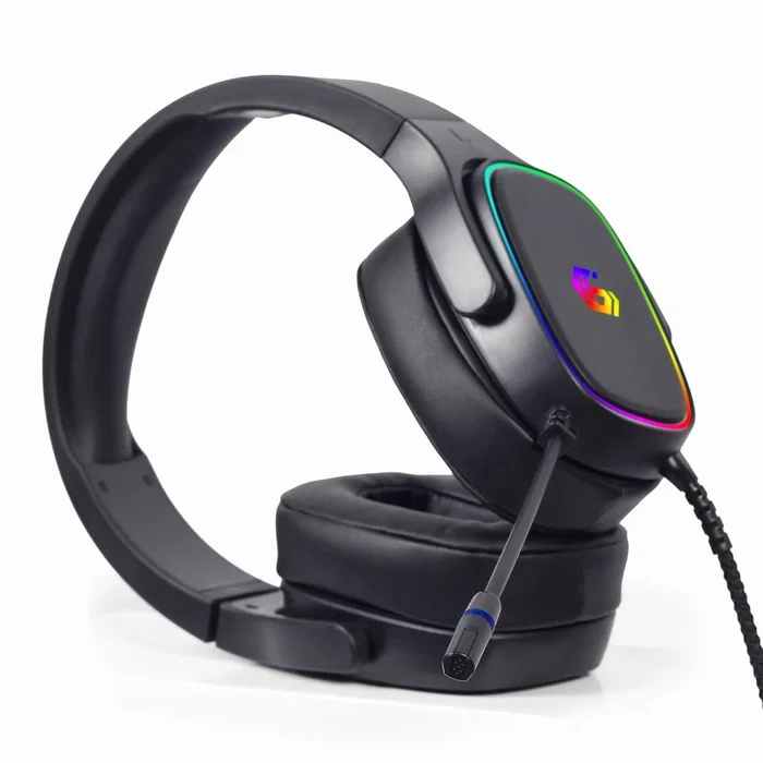 GEMBIRD GHS-SANPO-S300 Auriculares Gaming USB con Sonido 7.1 y LED RGB