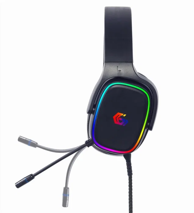 GEMBIRD GHS-SANPO-S300 Auriculares Gaming USB con Sonido 7.1 y LED RGB