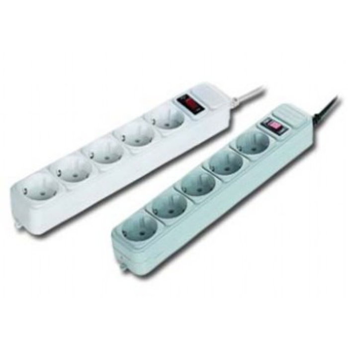GEMBIRD SPG3-B-10C Regleta protectora con 5 enchufes Schuko y 3 metros