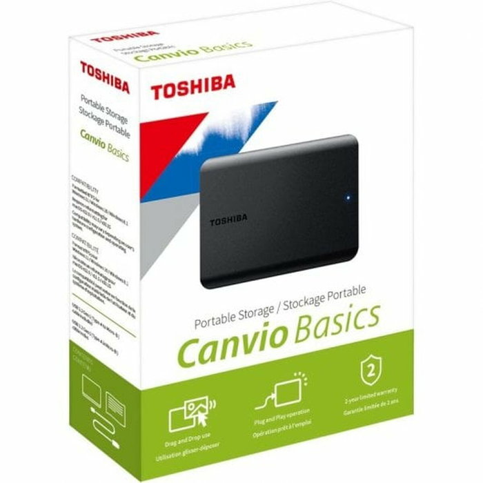 Toshiba Canvio Basics 2 TB 2.5'' Disco Duro Externo Negro