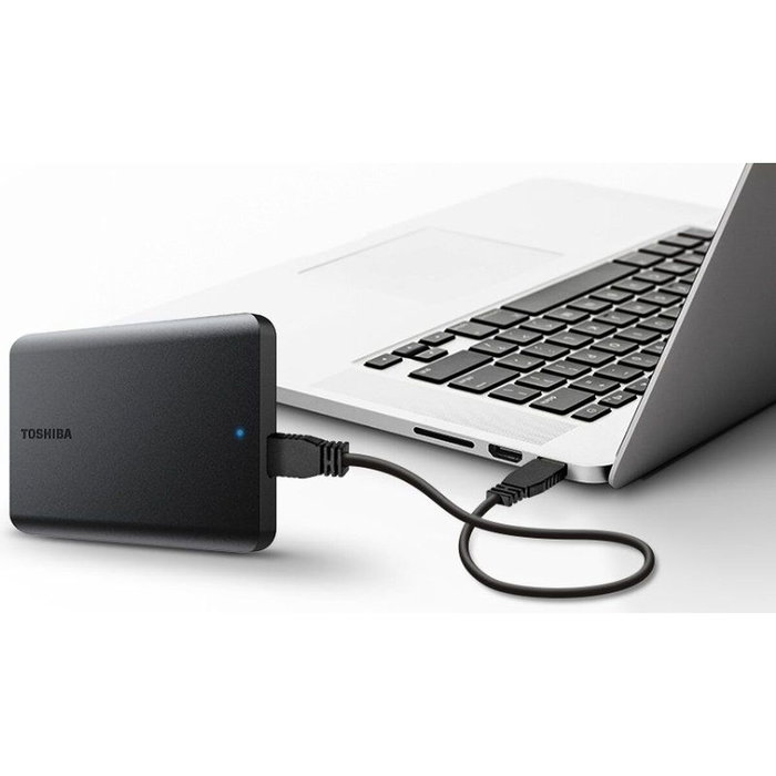 Toshiba Canvio Basics 4 TB 2.5 Pulgadas USB 3.2 Negro Toshiba Canvio Basics 4 TB 2.5 Pulgadas USB 3.2 Negro