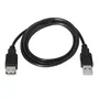Aisens Cable de Extensión USB 2.0 Tipo A Macho a Hembra 3m Negro A101-0017