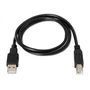 Aisens Cable USB 2.0 para Impresora Tipo A Macho a Tipo B Macho, 1.8m, Negro