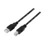 Aisens Cable USB 2.0 para Impresora Tipo A Macho a Tipo B Macho, 1m, Negro