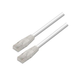 Aisens Cable de Red Latiguillo RJ45 Cat.5E UTP AWG24 Blanco 2,0M
