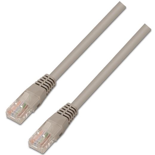 AISENS Cable de Red RJ45 Cat.6 UTP AWG24 3m Gris