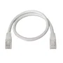 AISENS Cable de Red RJ45 Cat.6 UTP AWG24 Blanco 1m
