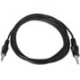 Aisens Cable de Audio Estéreo Jack 3.5mm Macho a Jack 3.5mm Macho, 1,5m, Negro