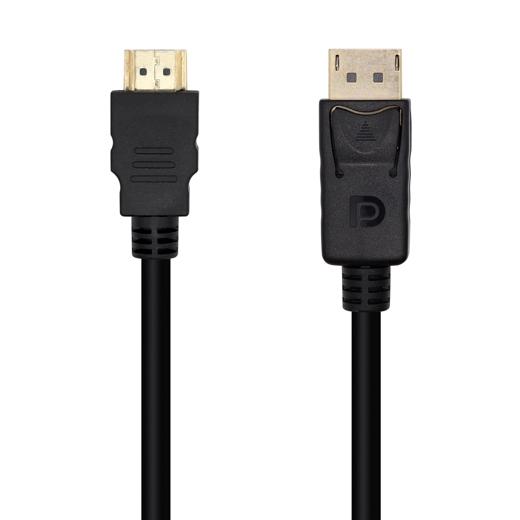 Aisens Cable Conversor DisplayPort Macho a HDMI Macho DP a HDMI 2m Negro 4K 30Hz Alta Calidad Aisens Cable Conversor DisplayPort Macho a HDMI Macho DP a HDMI 2m Negro 4K 30Hz Alta Calidad