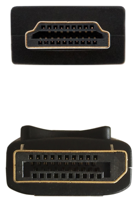 Aisens Cable Conversor DisplayPort Macho a HDMI Macho 2m Negro