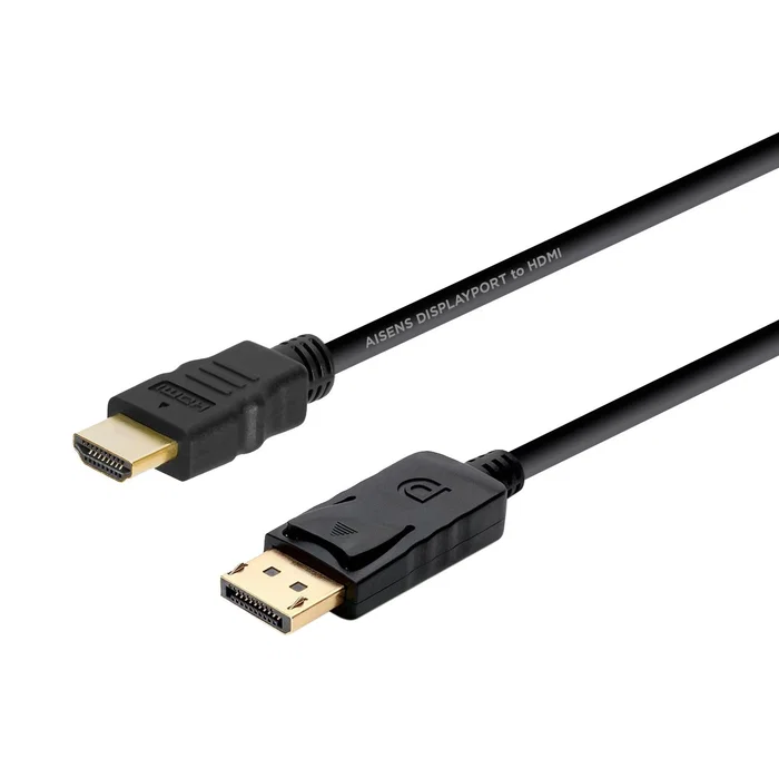 Aisens Cable Conversor DisplayPort Macho a HDMI Macho 2m Negro