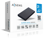 Aisens Caja Externa 2,5 ASE-2530B Negro