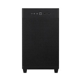 ASUS Prime AP201 Mesh Caja PC Micro-ATX / Mini-ITX Mini Tower Negra - Ventilador 120mm Trasero, Filtro Anti-Polvo, Cable Management
