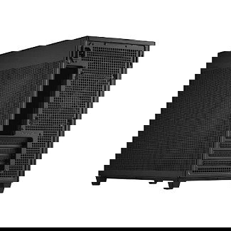 ASUS Prime AP201 Mesh Caja PC Micro-ATX / Mini-ITX Mini Tower Negra - Ventilador 120mm Trasero, Filtro Anti-Polvo, Cable Management