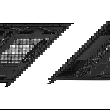 ASUS Prime AP201 Mesh Caja PC Micro-ATX / Mini-ITX Mini Tower Negra - Ventilador 120mm Trasero, Filtro Anti-Polvo, Cable Management