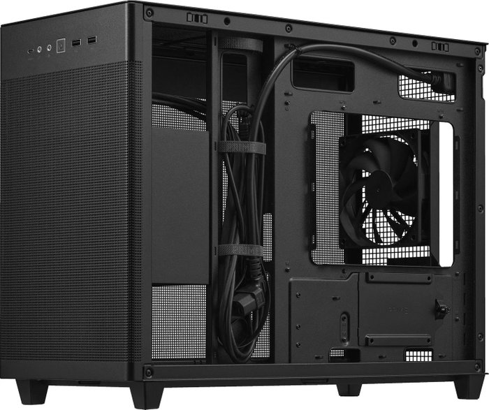ASUS Prime AP201 MicroATX Mini Tower Negro