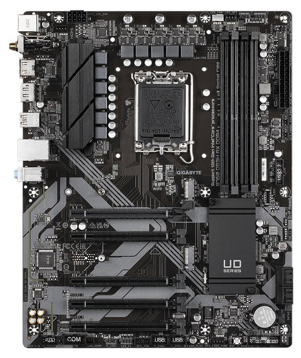 GIGABYTE B760 DS3H AX DDR4 Placa Base LGA 1700 ATX DDR4 Wi-Fi 6E