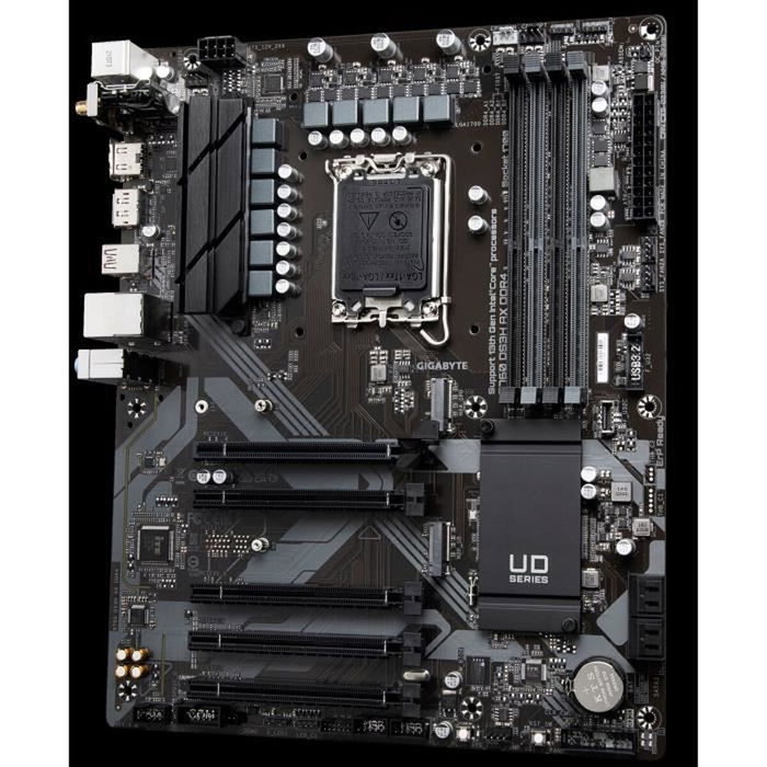 GIGABYTE B760 DS3H AX DDR4 Placa Base LGA 1700 ATX DDR4 Wi-Fi 6E