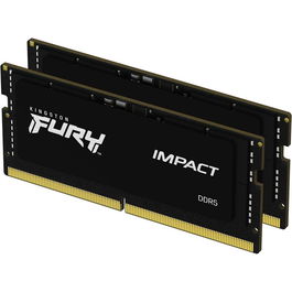 Kingston FURY Impact Kit Memoria RAM 32 GB (2x16 GB) DDR5 5600 MHz Laptop SODIMM CL40 1.1V Intel XMP 3.0