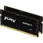 Kingston FURY Impact Kit Memoria RAM 32 GB (2x16 GB) DDR5 5600 MHz Laptop SODIMM CL40 1.1V Intel XMP 3.0