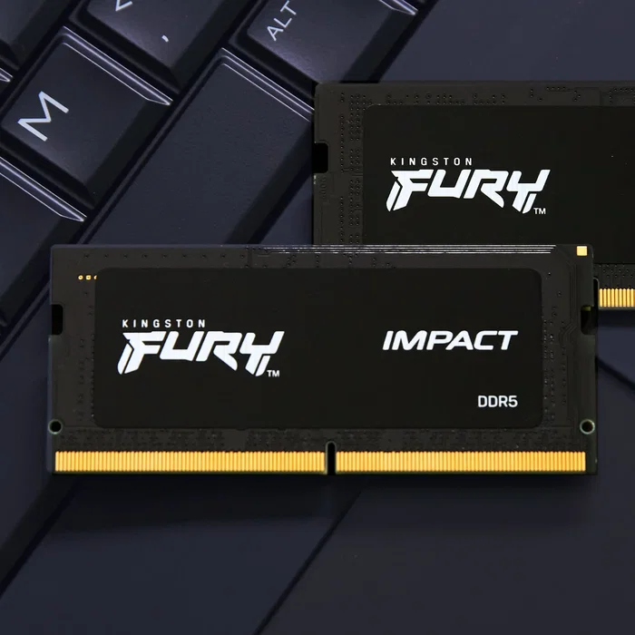 Kingston Technology FURY Impact DDR5 32 GB 5600 MT/s DDR5 CL40 SODIMM Kit de 2 para Portátil Kingston Technology FURY Impact DDR5 32 GB 5600 MT/s DDR5 CL40 SODIMM Kit de 2 para Portátil