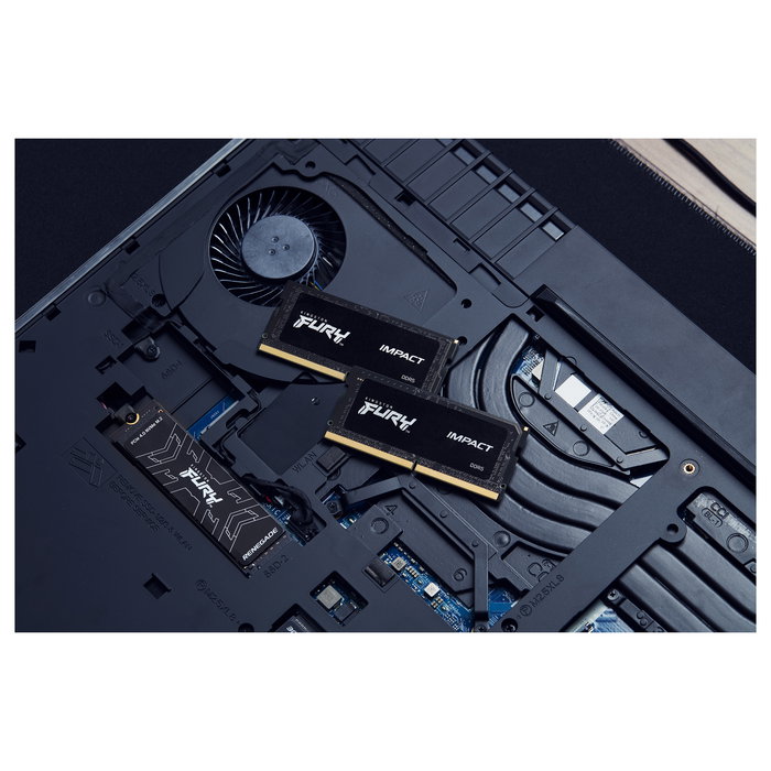 Kingston FURY 32GB (2x16GB) DDR5 5600MT/s CL40 SODIMM Kit de 2 para Portátil