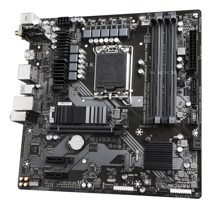 GIGABYTE B760M DS3H AX DDR4 Placa Base Intel LGA 1700, Soporta CPU 14ª Gen, DDR4, Wi-Fi 6E, M.2 PCIe 4.0, Micro ATX
