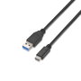 Aisens Cable USB 3.1 Gen2 USB-C a USB-A Negro 1,0m