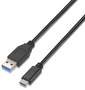 Aisens Cable USB 3.1 Gen2 USB-C a USB-A Negro 1,0m