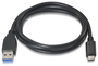 Aisens Cable USB 3.1 Gen2 USB-C a USB-A Negro 1,0m
