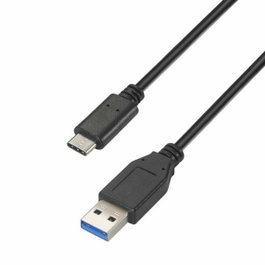Aisens Cable USB 3.1 Gen2 USB-C a USB-A Negro 1,0m